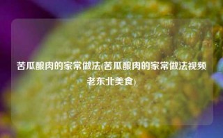 苦瓜酿肉的家常做法(苦瓜酿肉的家常做法视频老东北美食)