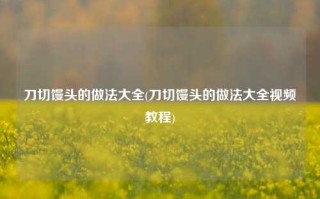 刀切馒头的做法大全(刀切馒头的做法大全视频教程)