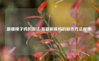 新疆辣子鸡的做法(新疆椒麻鸡的制作方法视频)