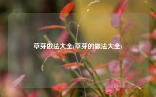 草芽做法大全(草芽的做法大全)