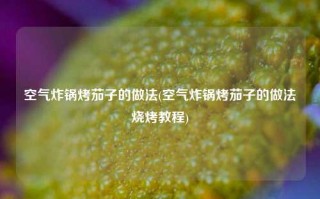 空气炸锅烤茄子的做法(空气炸锅烤茄子的做法烧烤教程)