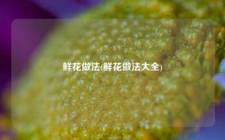鲜花做法(鲜花做法大全)