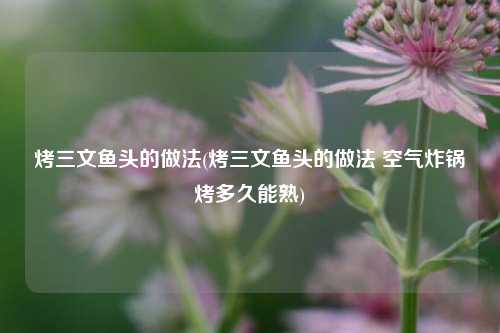 烤三文鱼头的做法(烤三文鱼头的做法 空气炸锅烤多久能熟)